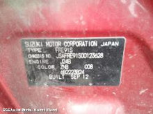 Suzuki Kizashi 2009–2017 Engine (Stock 00012487)