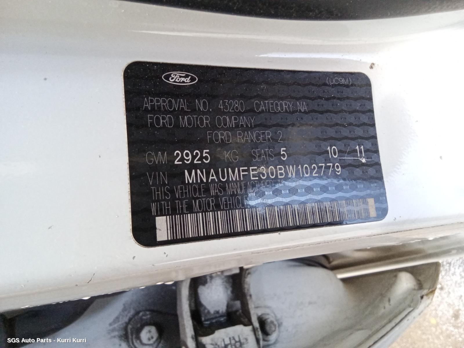 Ford Ranger 2011–2015 Engine (Stock 00013394)